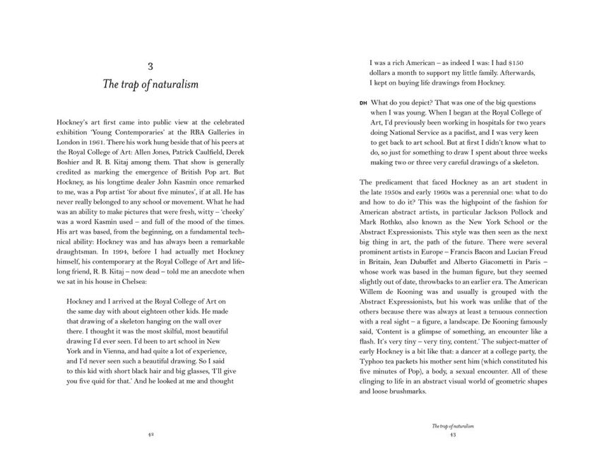 A Bigger Message: Conversations with David Hockney - 3