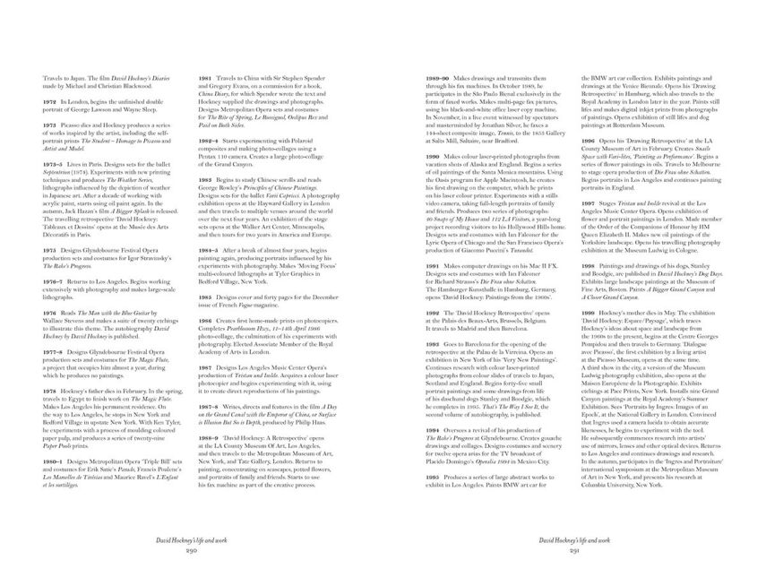 A Bigger Message: Conversations with David Hockney - 13