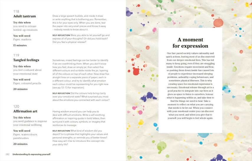 Art Therapy for Every Day: 365 Tools & Exercises to Help You Create, Heal & Grow - 6
