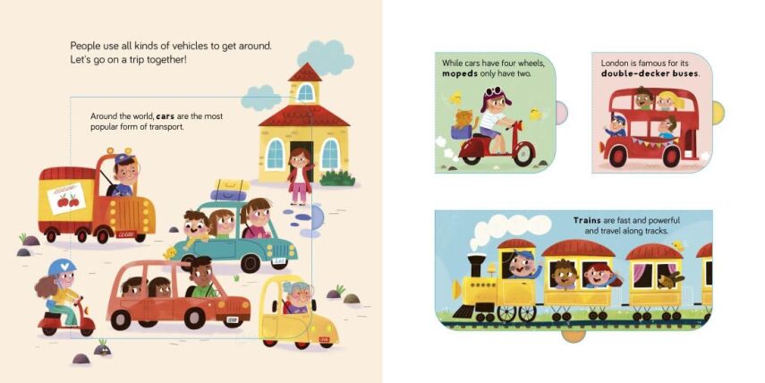 Lift the Flap: Vehicles - 2