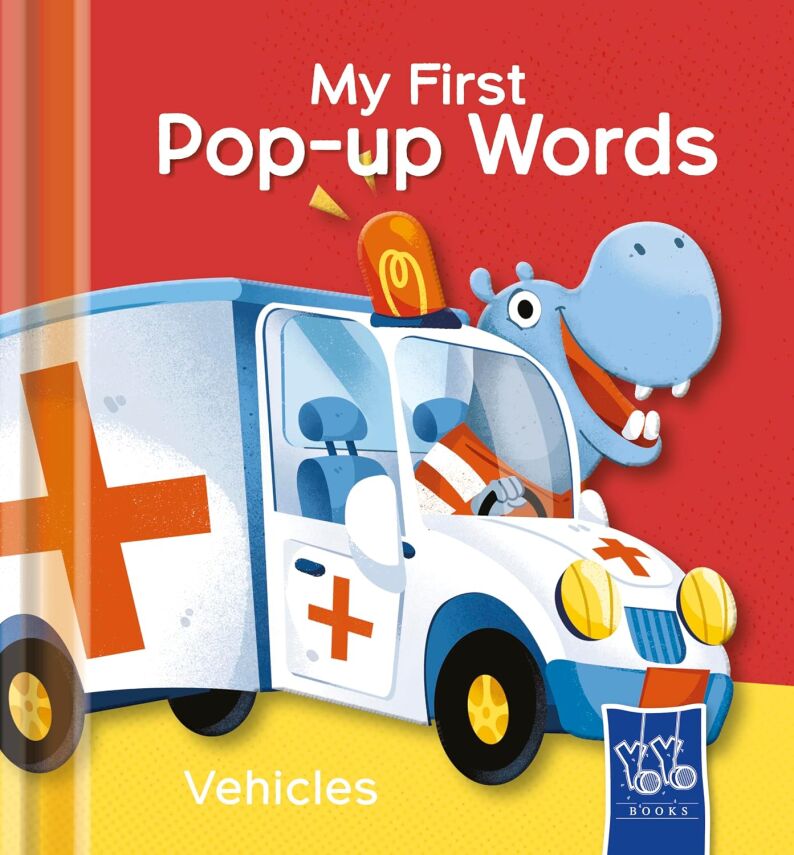 My First Pop-Up Words: Vehicles - 1