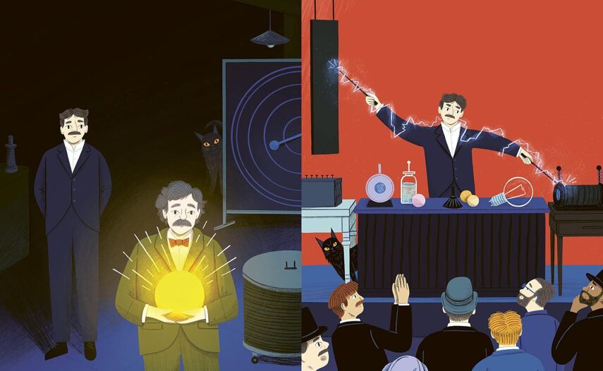 Nikola Tesla - Little People Big Dreams - 4