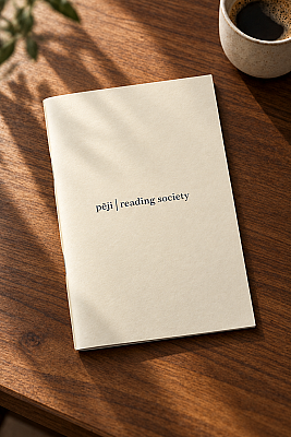 Pēji Reading Society Defter - Pēji Books & Co.