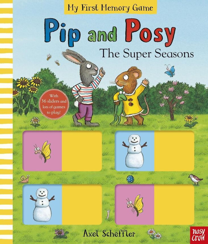 Pip and Posy: The Super Seasons (Memory Game Book) - 1
