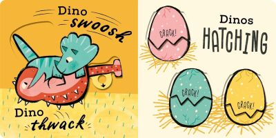 The Dino Book (Peek, Pull, Explore) - 7