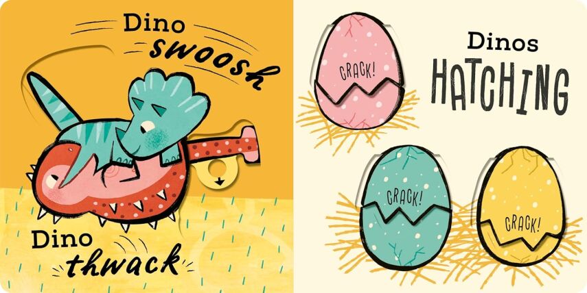 The Dino Book (Peek, Pull, Explore) - 7