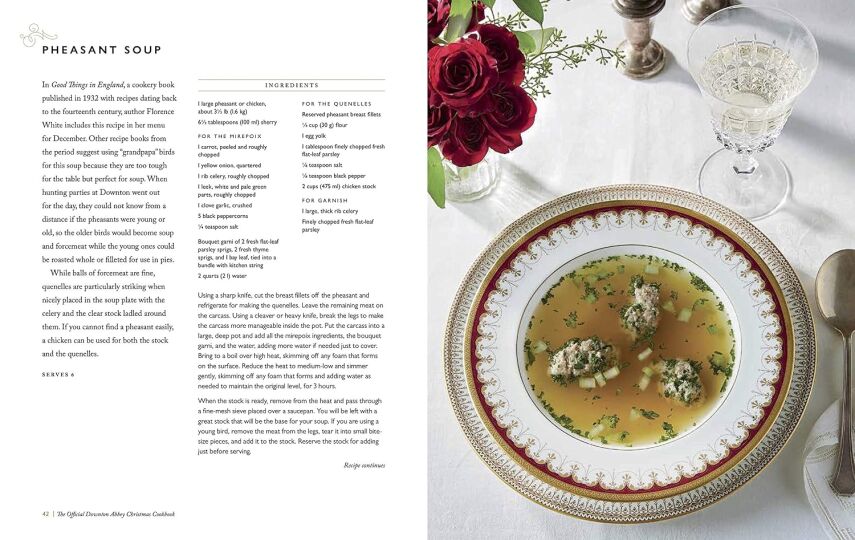 The Official Downton Abbey Christmas Cookbook - 4